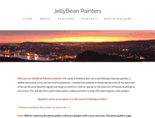 Tablet Screenshot of jellybeanpainters.com